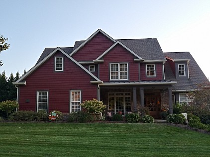Finished Exterior House Painting Johnson City TN, Kingsport TN