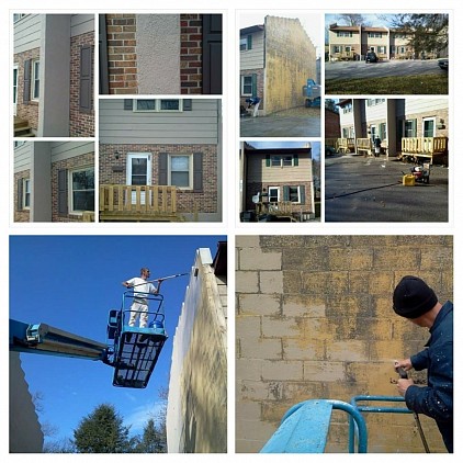 Finished Exterior House Painting Johnson City TN, Kingsport TN